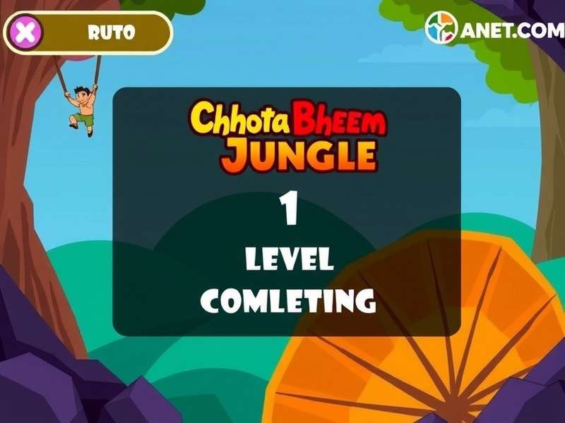 Chhota Bheem Jungle Puzzle character selection screen